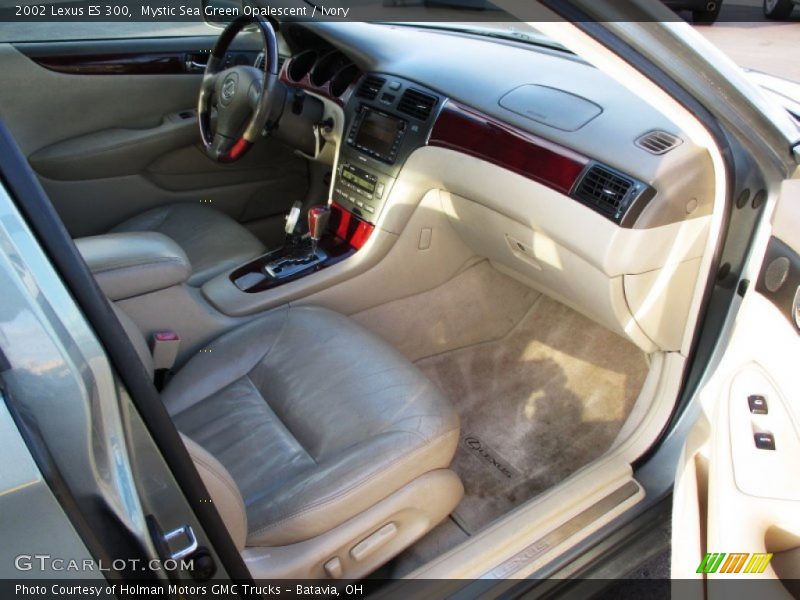 Mystic Sea Green Opalescent / Ivory 2002 Lexus ES 300