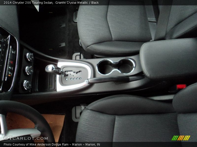 Granite Crystal Metallic / Black 2014 Chrysler 200 Touring Sedan