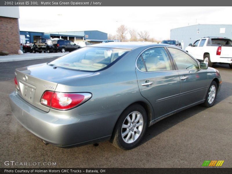 Mystic Sea Green Opalescent / Ivory 2002 Lexus ES 300