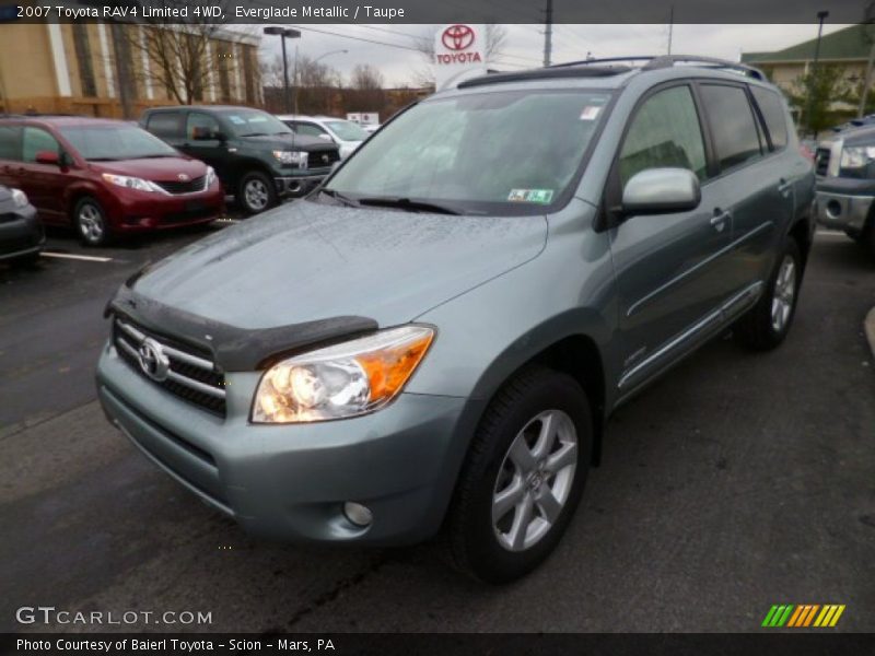 Everglade Metallic / Taupe 2007 Toyota RAV4 Limited 4WD