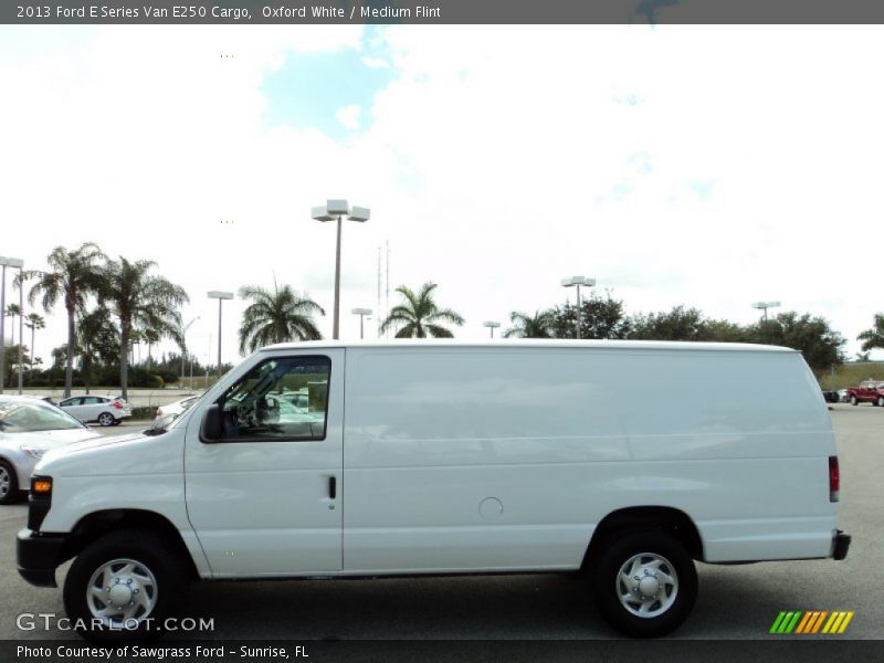 Oxford White / Medium Flint 2013 Ford E Series Van E250 Cargo