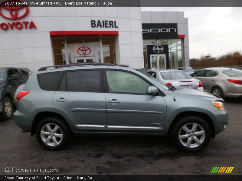 Everglade Metallic / Taupe 2007 Toyota RAV4 Limited 4WD