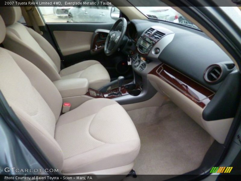 Everglade Metallic / Taupe 2007 Toyota RAV4 Limited 4WD