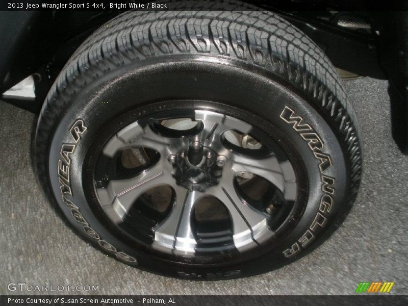 Custom Wheels of 2013 Wrangler Sport S 4x4