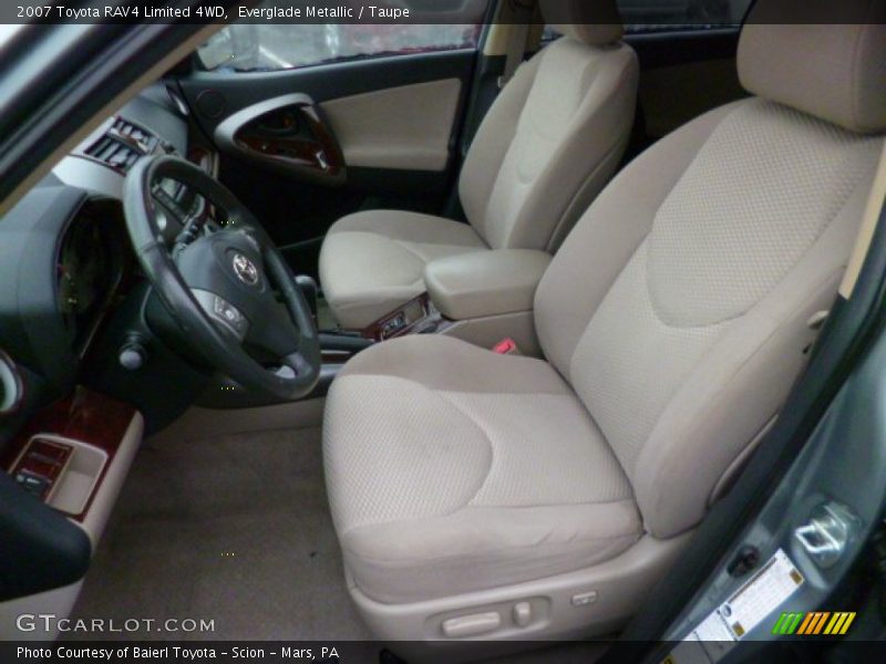 Everglade Metallic / Taupe 2007 Toyota RAV4 Limited 4WD