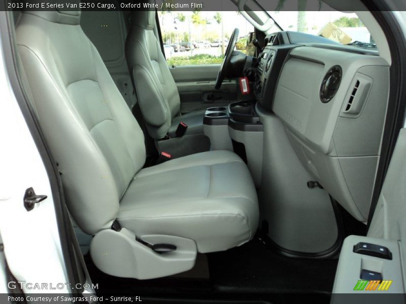 Oxford White / Medium Flint 2013 Ford E Series Van E250 Cargo