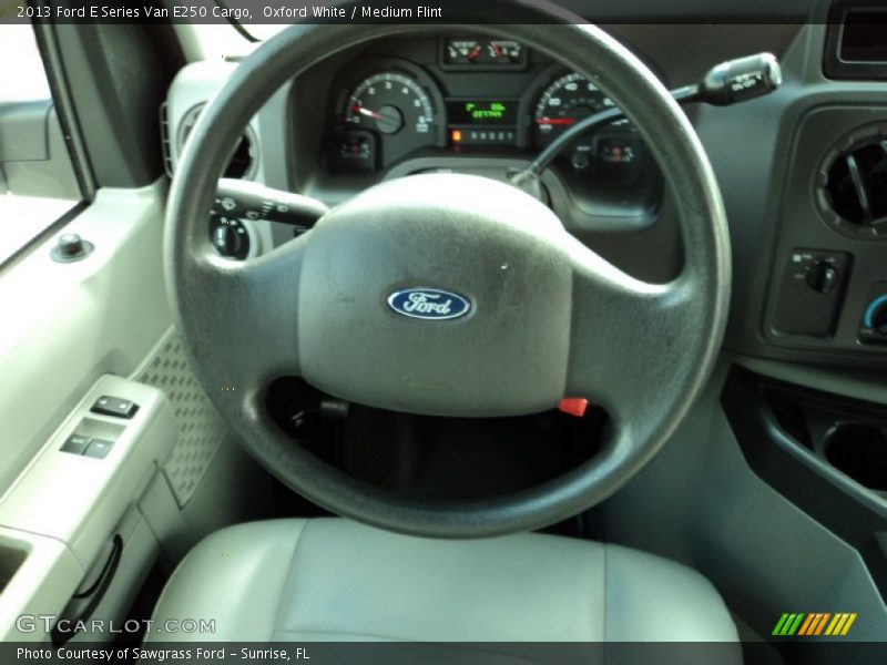 Oxford White / Medium Flint 2013 Ford E Series Van E250 Cargo