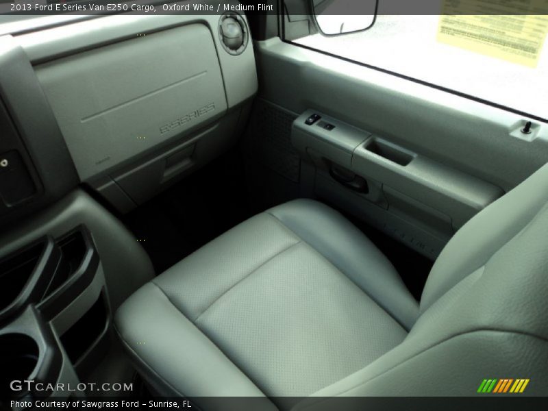 Oxford White / Medium Flint 2013 Ford E Series Van E250 Cargo