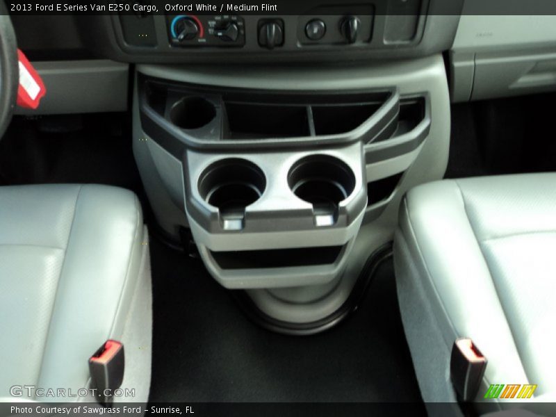 Oxford White / Medium Flint 2013 Ford E Series Van E250 Cargo
