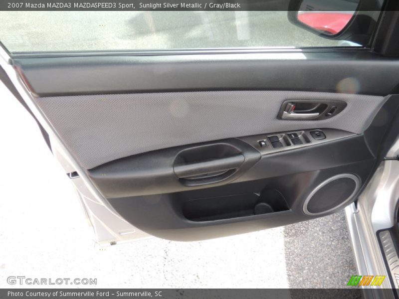 Sunlight Silver Metallic / Gray/Black 2007 Mazda MAZDA3 MAZDASPEED3 Sport