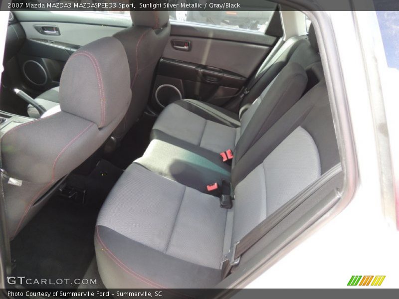 Sunlight Silver Metallic / Gray/Black 2007 Mazda MAZDA3 MAZDASPEED3 Sport