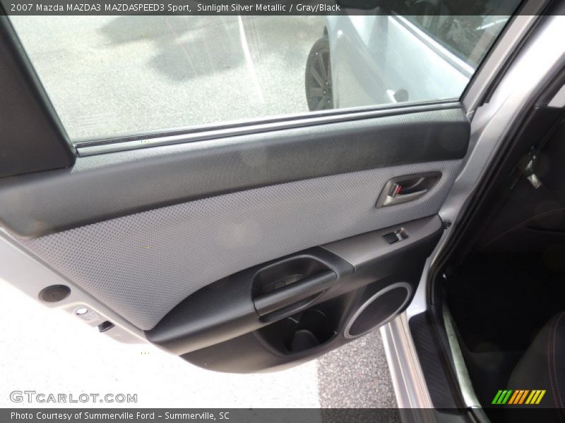 Sunlight Silver Metallic / Gray/Black 2007 Mazda MAZDA3 MAZDASPEED3 Sport