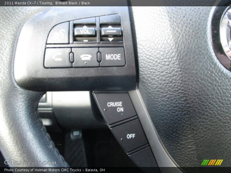 Brilliant Black / Black 2011 Mazda CX-7 i Touring