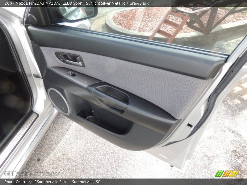 Sunlight Silver Metallic / Gray/Black 2007 Mazda MAZDA3 MAZDASPEED3 Sport