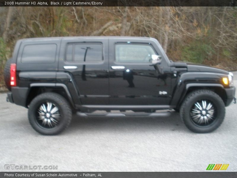Black / Light Cashmere/Ebony 2008 Hummer H3 Alpha