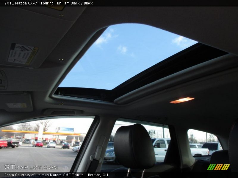 Brilliant Black / Black 2011 Mazda CX-7 i Touring