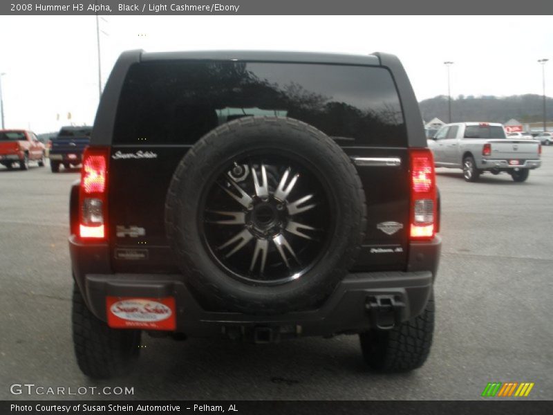 Black / Light Cashmere/Ebony 2008 Hummer H3 Alpha