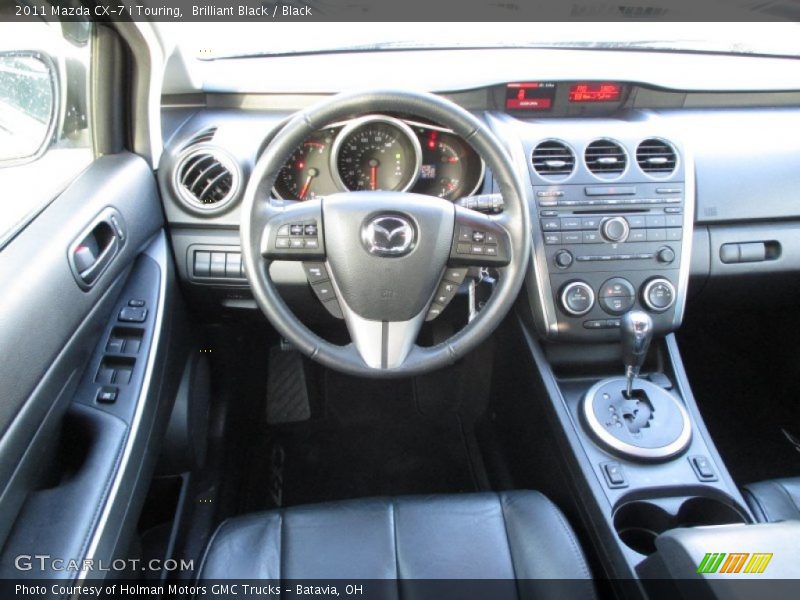 Brilliant Black / Black 2011 Mazda CX-7 i Touring