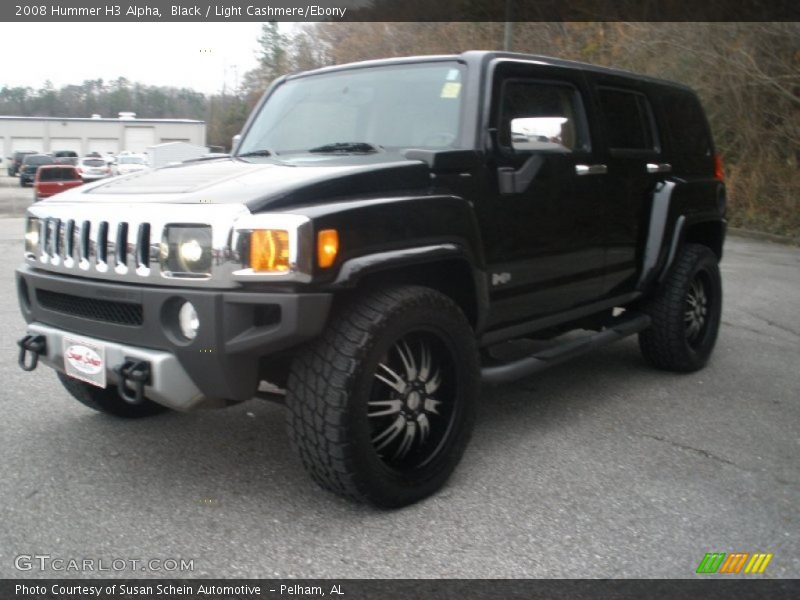 Black / Light Cashmere/Ebony 2008 Hummer H3 Alpha