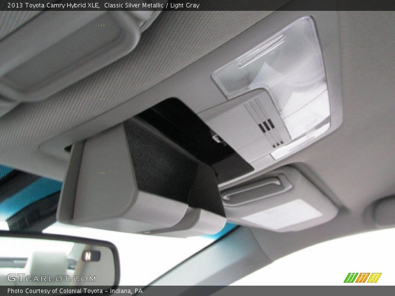 Classic Silver Metallic / Light Gray 2013 Toyota Camry Hybrid XLE