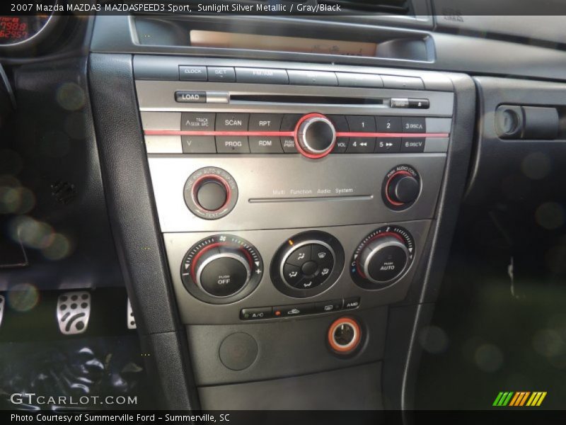 Sunlight Silver Metallic / Gray/Black 2007 Mazda MAZDA3 MAZDASPEED3 Sport
