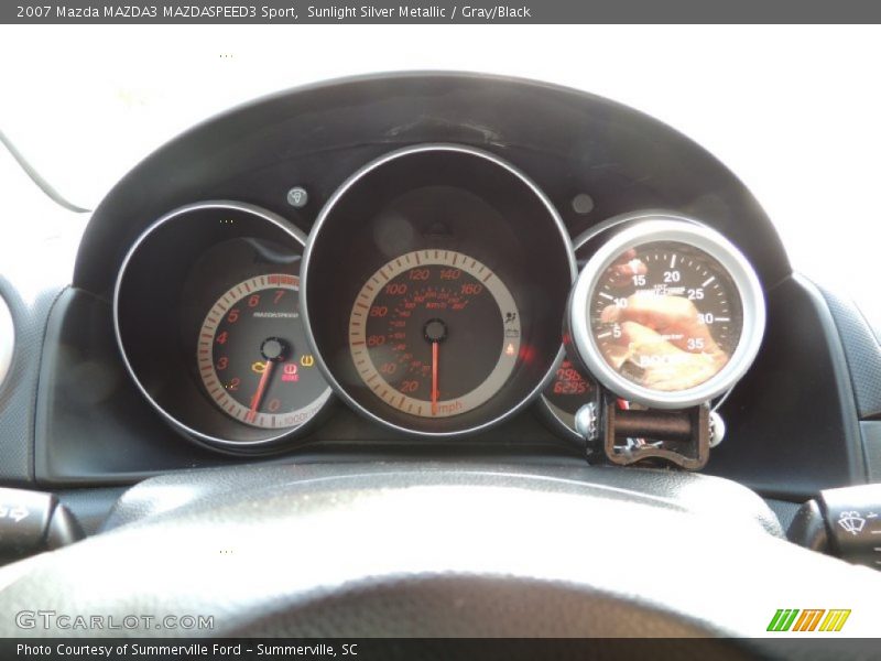 Sunlight Silver Metallic / Gray/Black 2007 Mazda MAZDA3 MAZDASPEED3 Sport