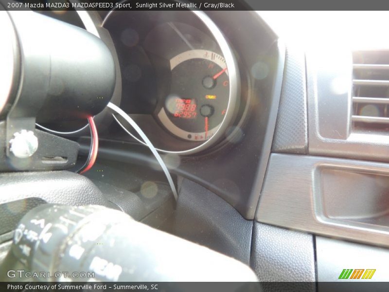 Sunlight Silver Metallic / Gray/Black 2007 Mazda MAZDA3 MAZDASPEED3 Sport