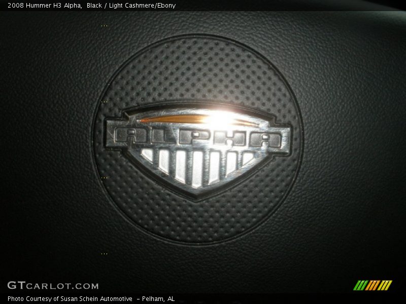 Black / Light Cashmere/Ebony 2008 Hummer H3 Alpha