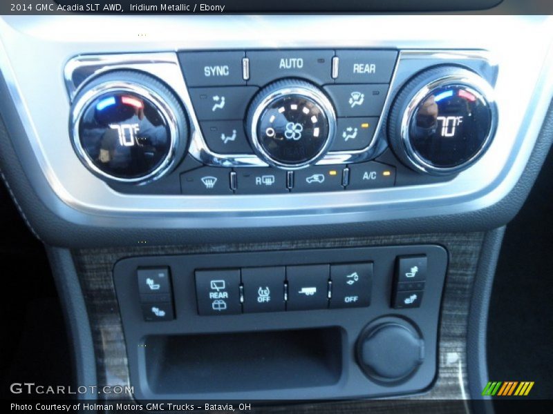 Iridium Metallic / Ebony 2014 GMC Acadia SLT AWD