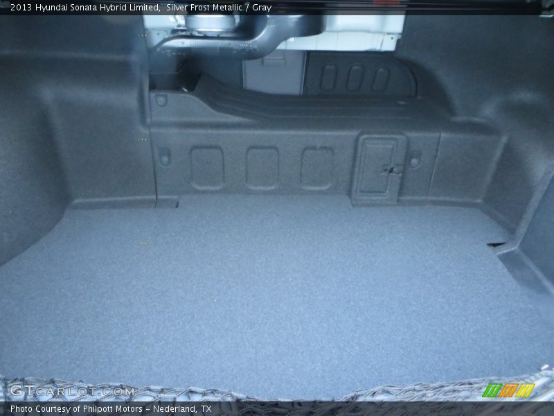 Silver Frost Metallic / Gray 2013 Hyundai Sonata Hybrid Limited