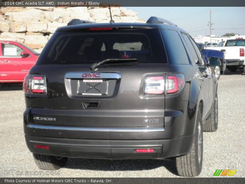 Iridium Metallic / Ebony 2014 GMC Acadia SLT AWD