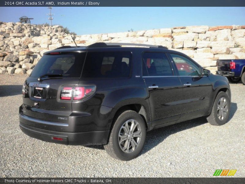 Iridium Metallic / Ebony 2014 GMC Acadia SLT AWD