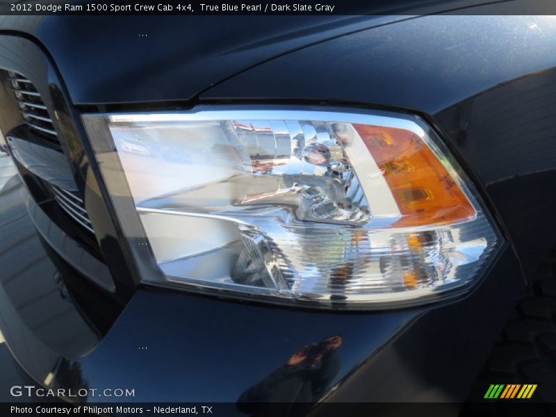 True Blue Pearl / Dark Slate Gray 2012 Dodge Ram 1500 Sport Crew Cab 4x4