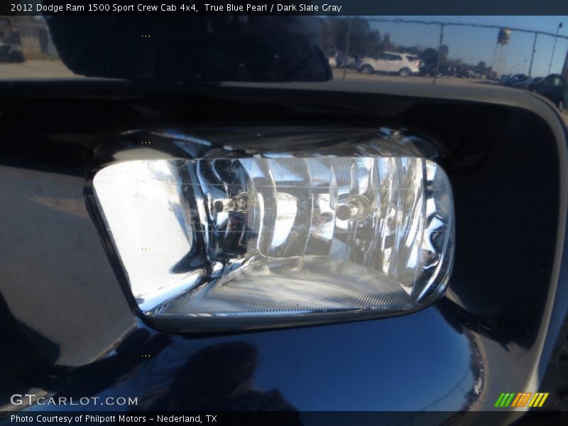 True Blue Pearl / Dark Slate Gray 2012 Dodge Ram 1500 Sport Crew Cab 4x4