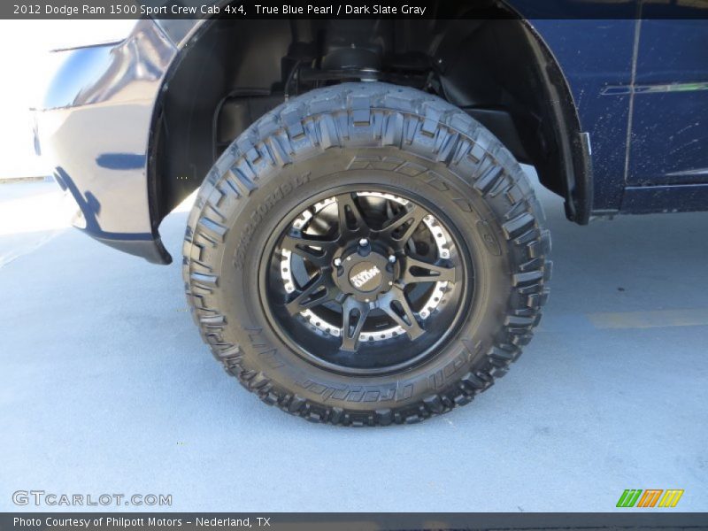 True Blue Pearl / Dark Slate Gray 2012 Dodge Ram 1500 Sport Crew Cab 4x4