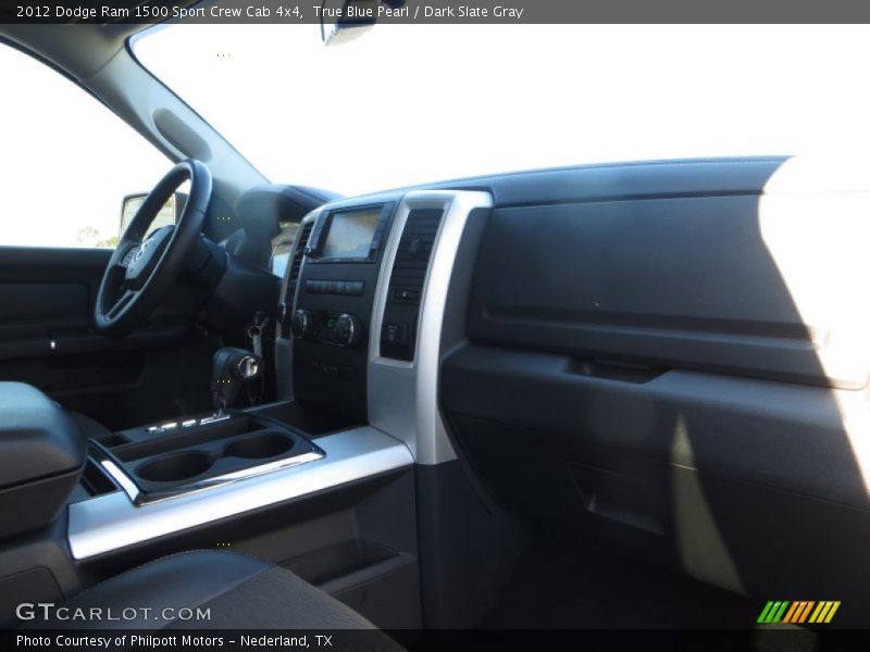 True Blue Pearl / Dark Slate Gray 2012 Dodge Ram 1500 Sport Crew Cab 4x4