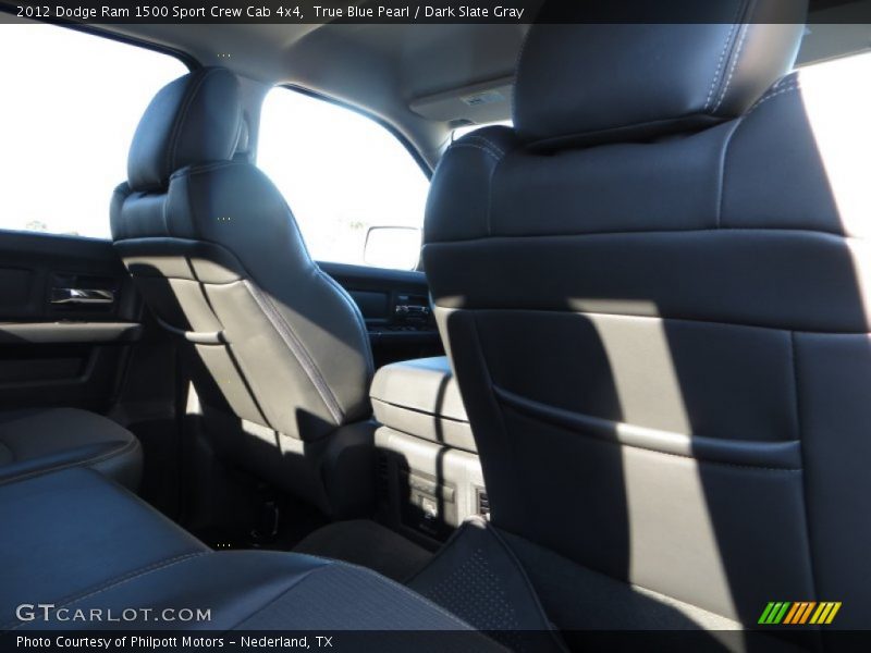 True Blue Pearl / Dark Slate Gray 2012 Dodge Ram 1500 Sport Crew Cab 4x4