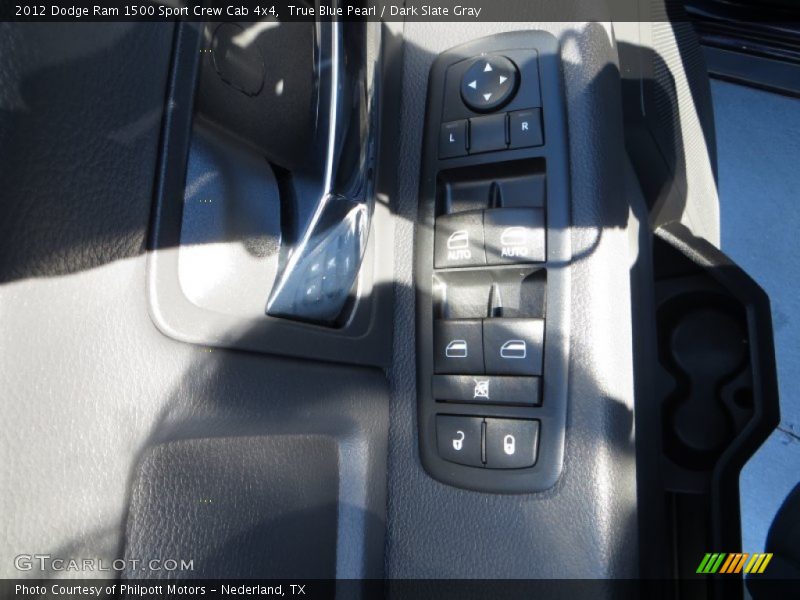 True Blue Pearl / Dark Slate Gray 2012 Dodge Ram 1500 Sport Crew Cab 4x4