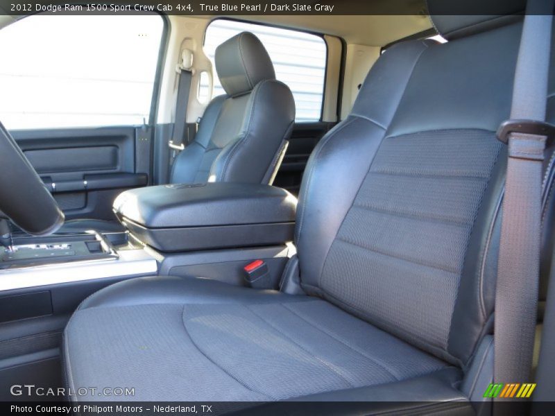 True Blue Pearl / Dark Slate Gray 2012 Dodge Ram 1500 Sport Crew Cab 4x4