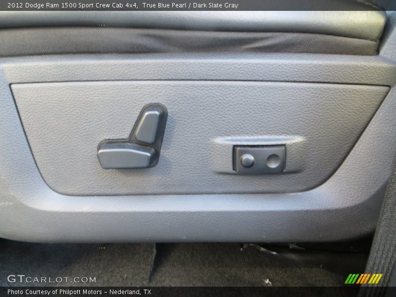 True Blue Pearl / Dark Slate Gray 2012 Dodge Ram 1500 Sport Crew Cab 4x4