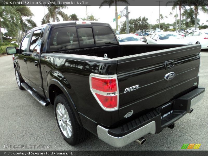 Tuxedo Black / Tan 2010 Ford F150 Lariat SuperCrew