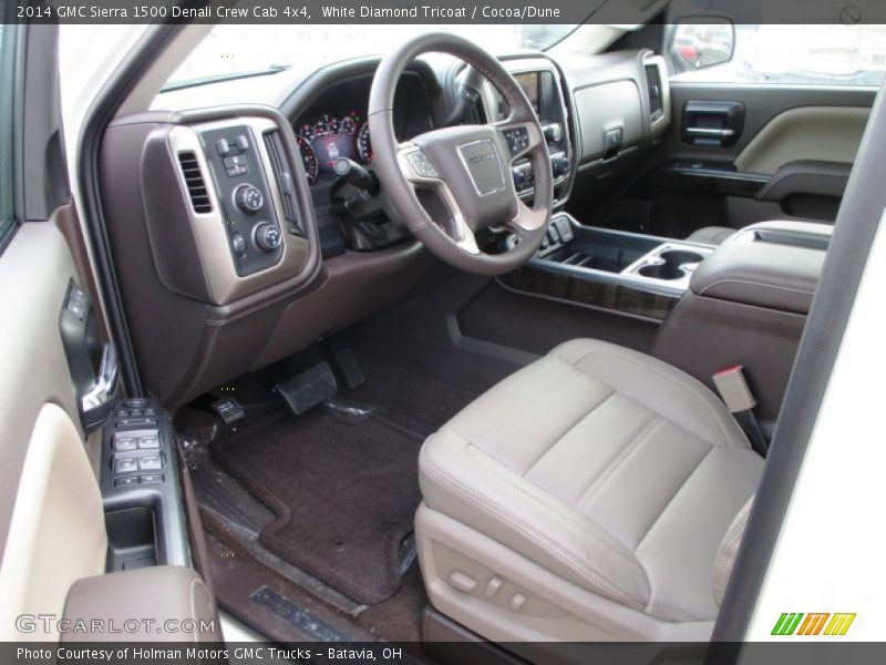  2014 Sierra 1500 Denali Crew Cab 4x4 Cocoa/Dune Interior