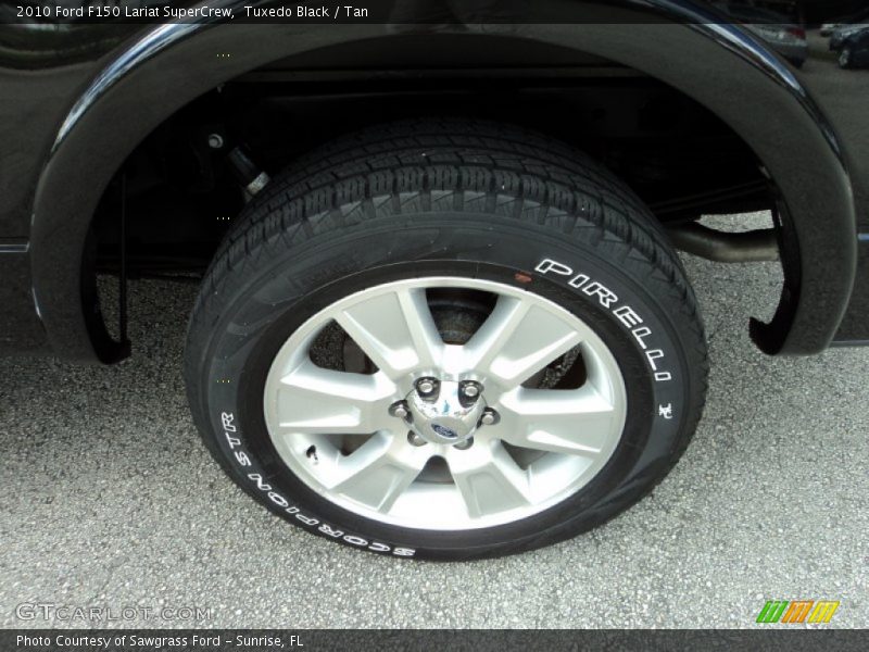Tuxedo Black / Tan 2010 Ford F150 Lariat SuperCrew