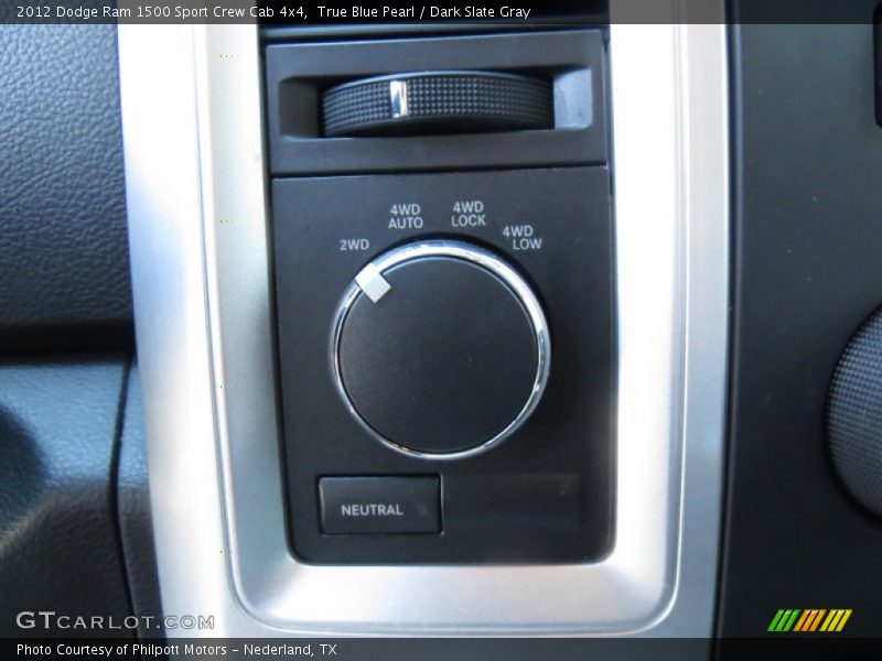 True Blue Pearl / Dark Slate Gray 2012 Dodge Ram 1500 Sport Crew Cab 4x4