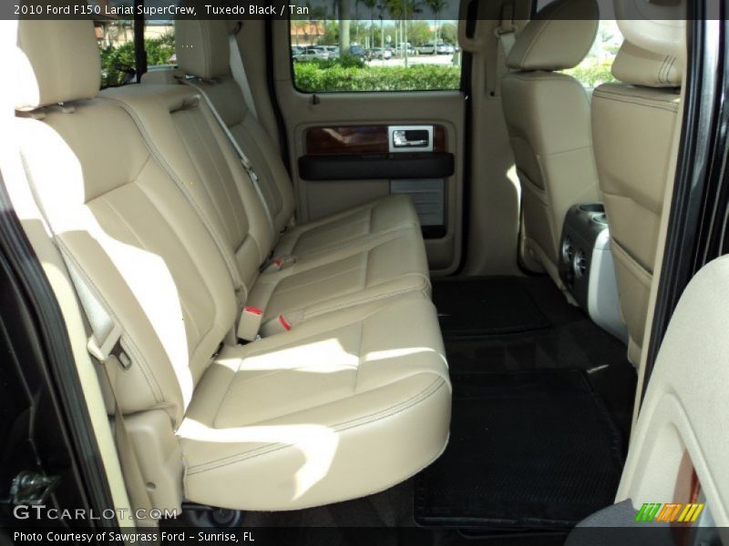 Tuxedo Black / Tan 2010 Ford F150 Lariat SuperCrew