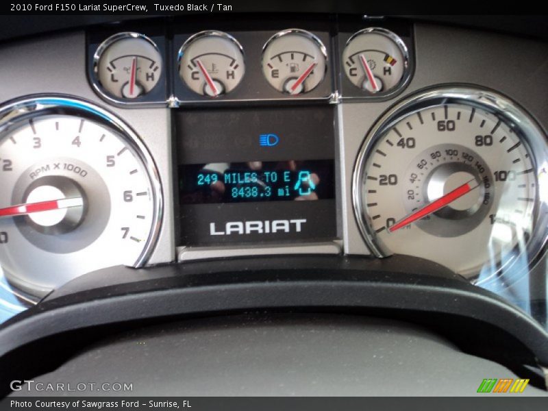 Tuxedo Black / Tan 2010 Ford F150 Lariat SuperCrew