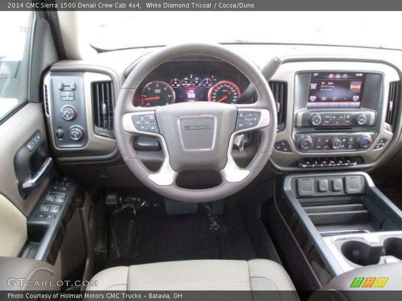 Dashboard of 2014 Sierra 1500 Denali Crew Cab 4x4