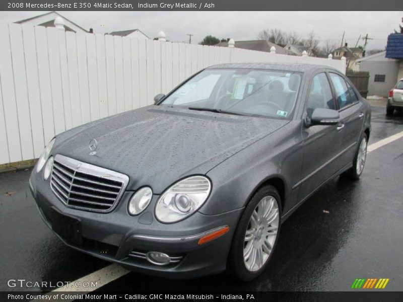 Front 3/4 View of 2008 E 350 4Matic Sedan