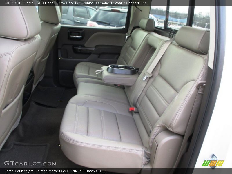 Rear Seat of 2014 Sierra 1500 Denali Crew Cab 4x4