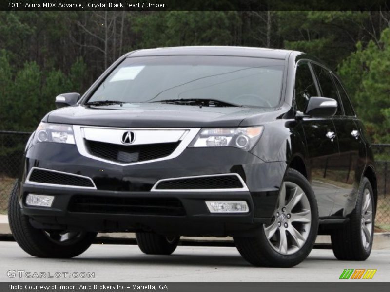 Front 3/4 View of 2011 MDX Advance